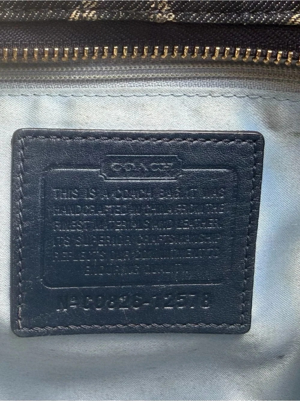 Coach shoulder bag